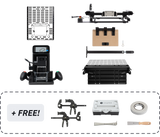 SET: Shaper Origin + Benchpilot + Workstation + Werkstückträger-Upgrade-Kit + Plate + Kantenanschlag