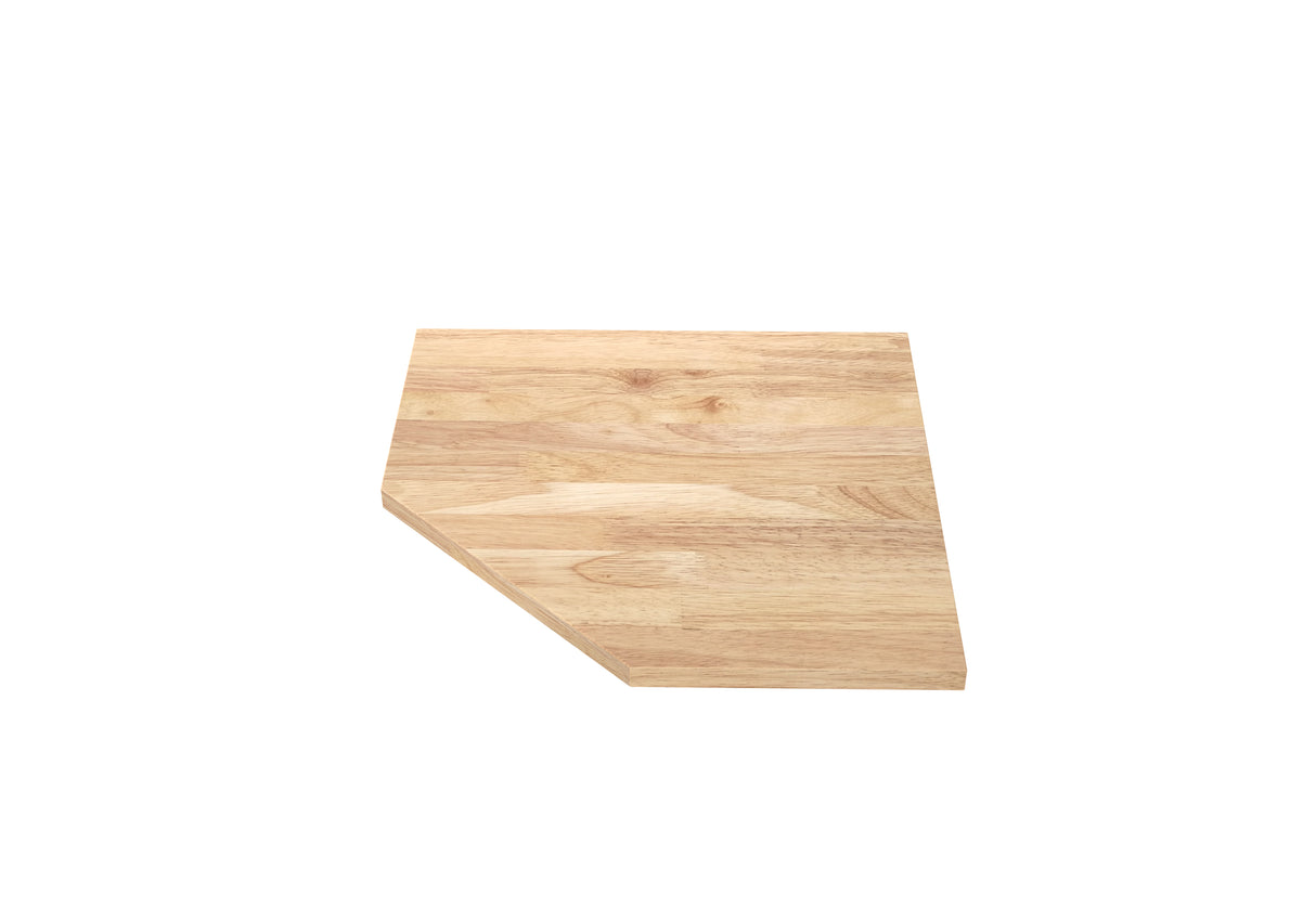 SEMLOC WorkSpace worktop for corner wood, dimensions 860x860x38