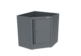 SEMLOC WorkSpace Eckmodul 1 türig, inkl. Einlageboden verstellbar, Abmessungen 860x860x911