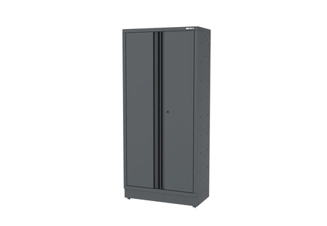 SEMLOC WorkSpace Blechschrank 2 türig, Außenabmessung 915x458x2000, Innenabmessung 910x430, inkl. 4 verstellbare Einlegeböden
