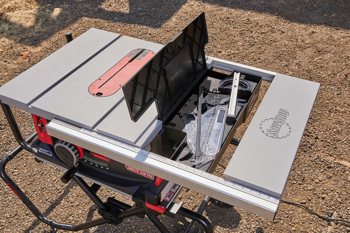 SAWSTOP mobile Baustellen-Tischkreissäge, 80mm Schnitthöhe