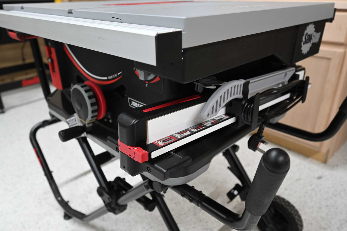SAWSTOP mobile Baustellen-Tischkreissäge, 80mm Schnitthöhe