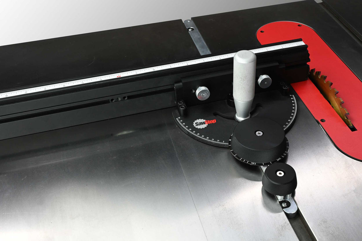 SAWSTOP Revolution Gehrungswinkel für 19mm Tischnut