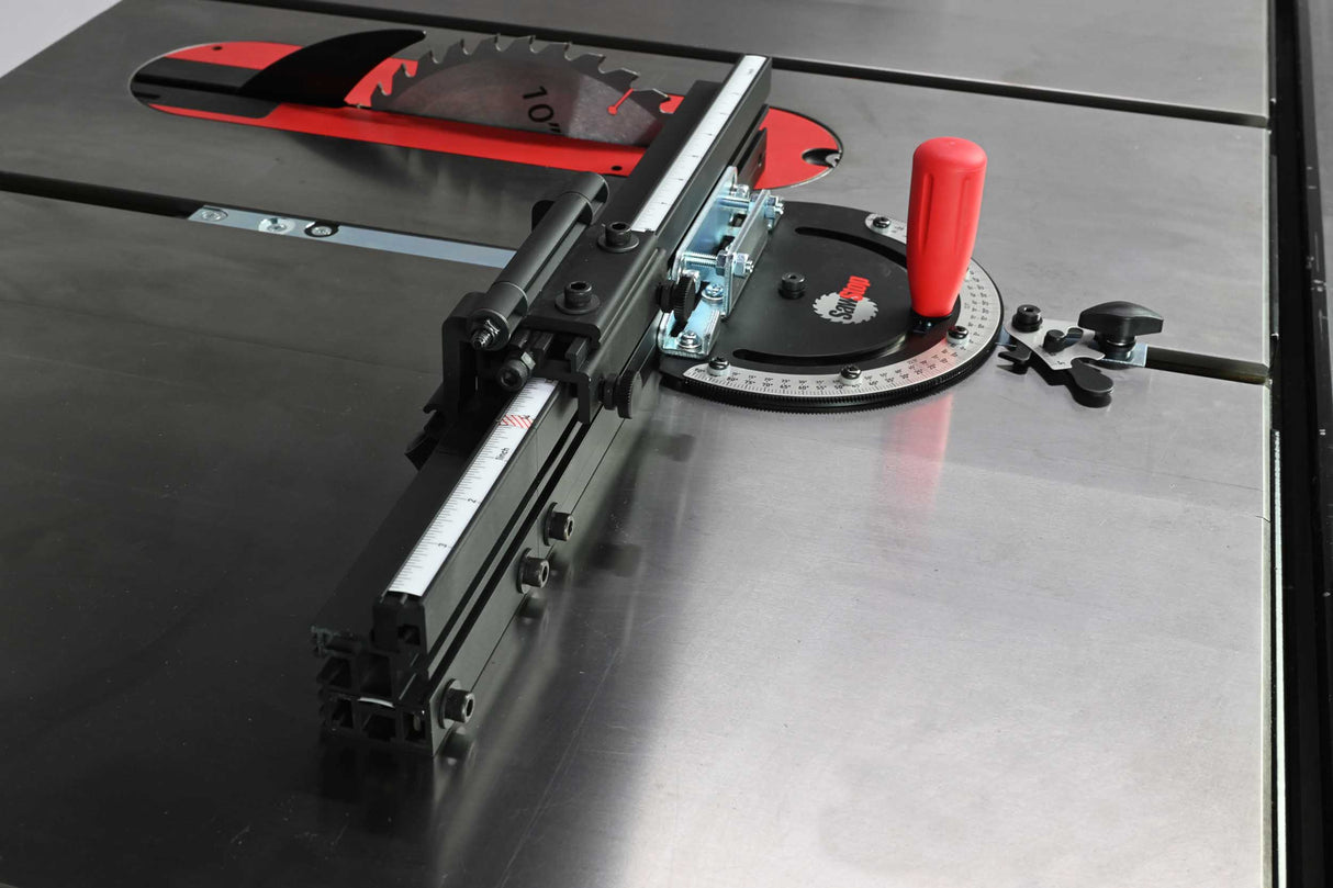 SAWSTOP scale miter angle for 19mm table groove