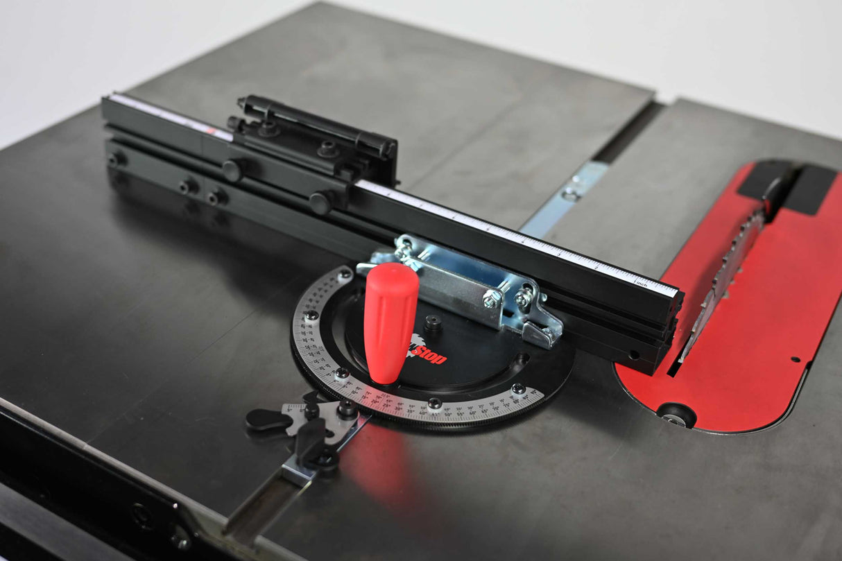 SAWSTOP scale miter angle for 19mm table groove