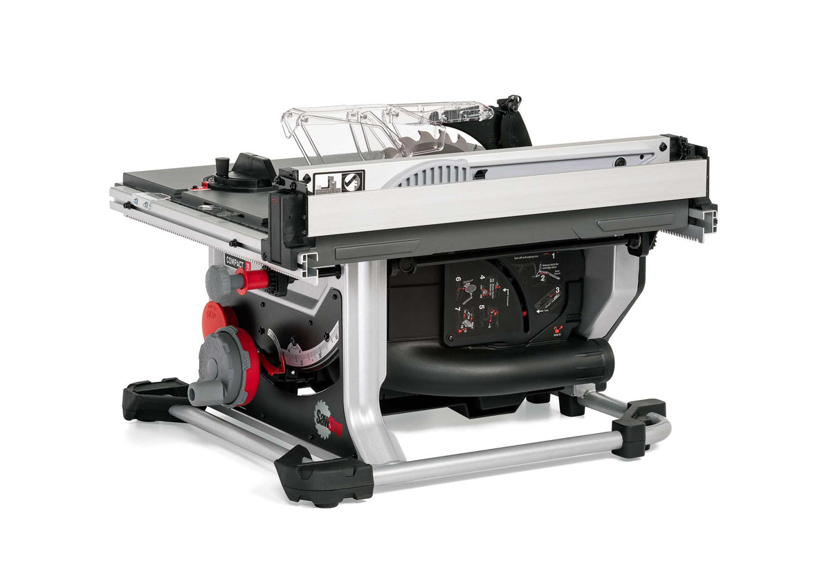 SAWSTOP compact table saw, 80mm cutting height