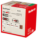 fischer DUOPOWER - 2K Kunststoffdübel