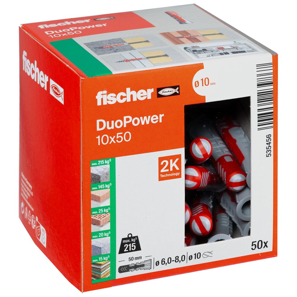 fischer DUOPOWER - 2K Kunststoffdübel