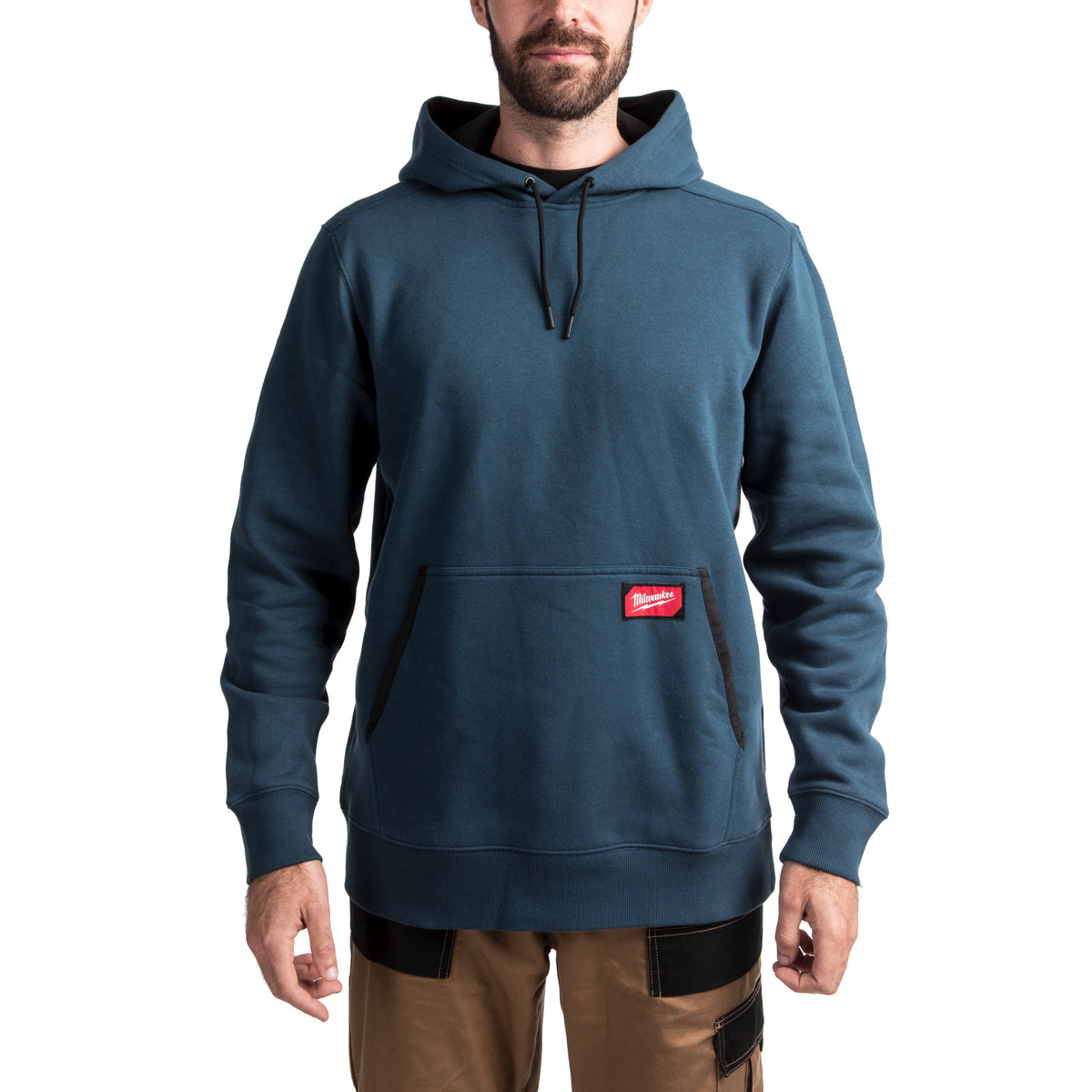 Milwaukee leichter Arbeits-Kapuzen-Pullover – Blau