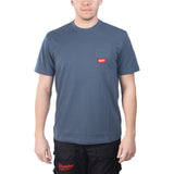 Milwaukee Arbeits-T-Shirt mit UV-Schutz – Blau