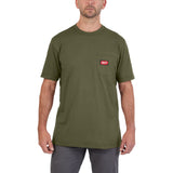 Milwaukee Arbeits-T-Shirt mit UV-Schutz – Grün