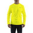 Milwaukee WORKSKIN Funktions-Langarm-Shirt mit UV-Schutz – Gelb