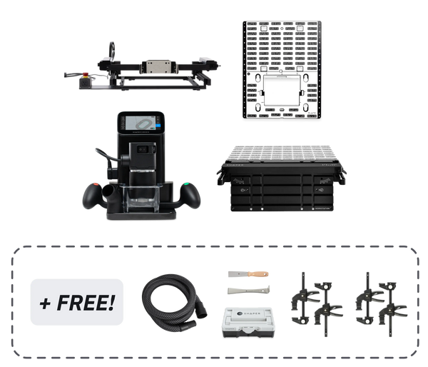 SET: Shaper Origin + Benchpilot + Workstation + Plate