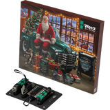 Wera Adventskalender 2026, 24-teilig mit Schraublampe – 05136614001