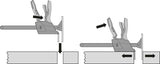 SET: BEYCEPS-Montage-Set - 4x Einhand-Heber + 2x Erweiterungs-Set