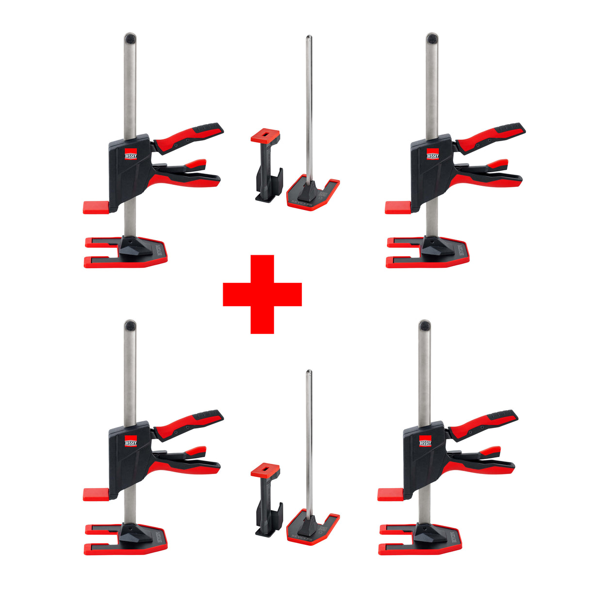 SET: BEYCEPS-Montage-Set - 4x Einhand-Heber + 2x Erweiterungs-Set