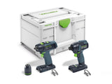 Festool Schrauber- und Bohrer-Set TID 18 Basic-Set T18 - 578813