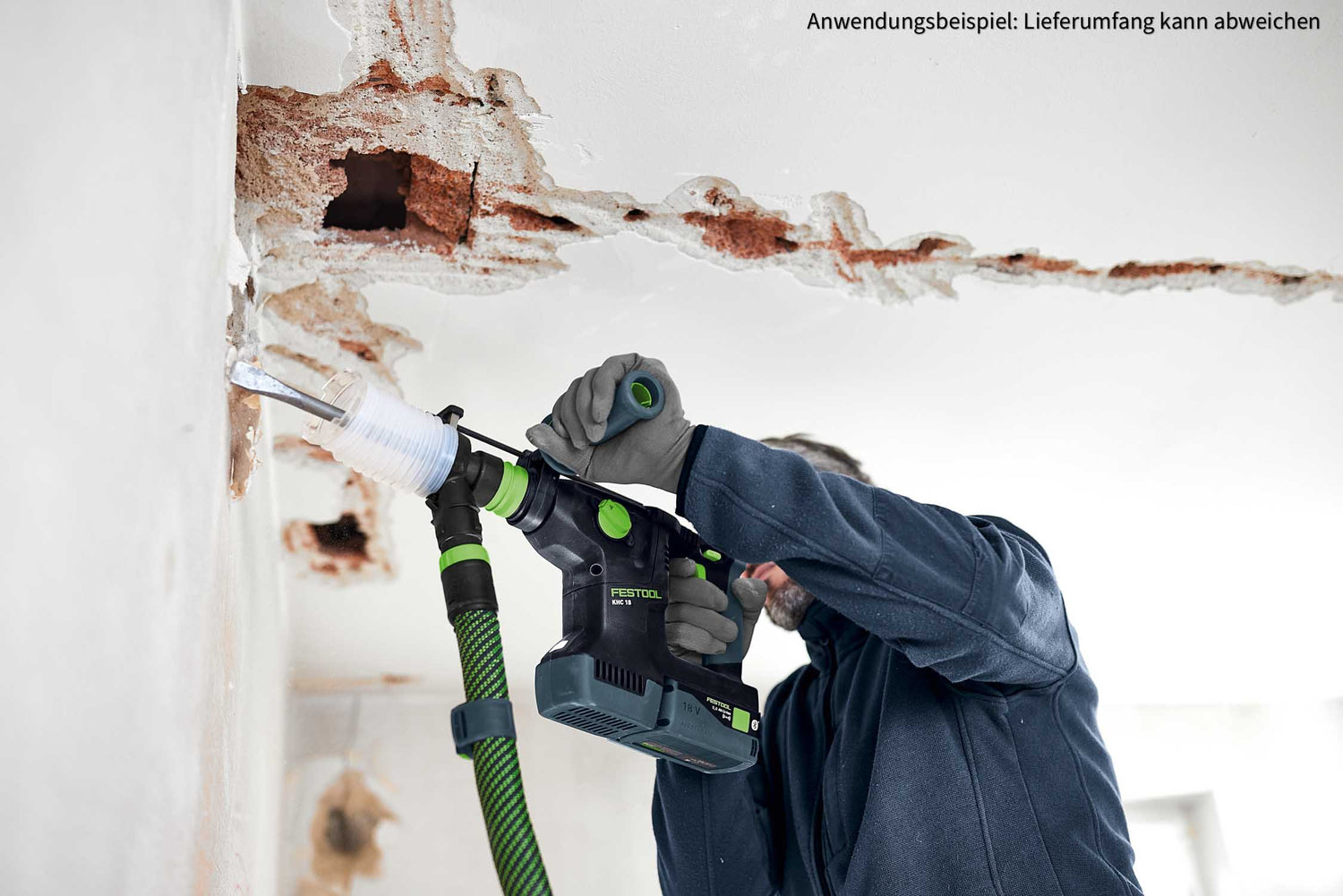 festool handschuhe Festool Absaugvorrichtung für staubarmes Bohren AV-BHC/KHC - 577524