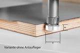 Festool HW Bündigfräser ohne Kugellager Ø 22mm - Nutzlänge 8mm - OFK Hülsenschaft - 490085