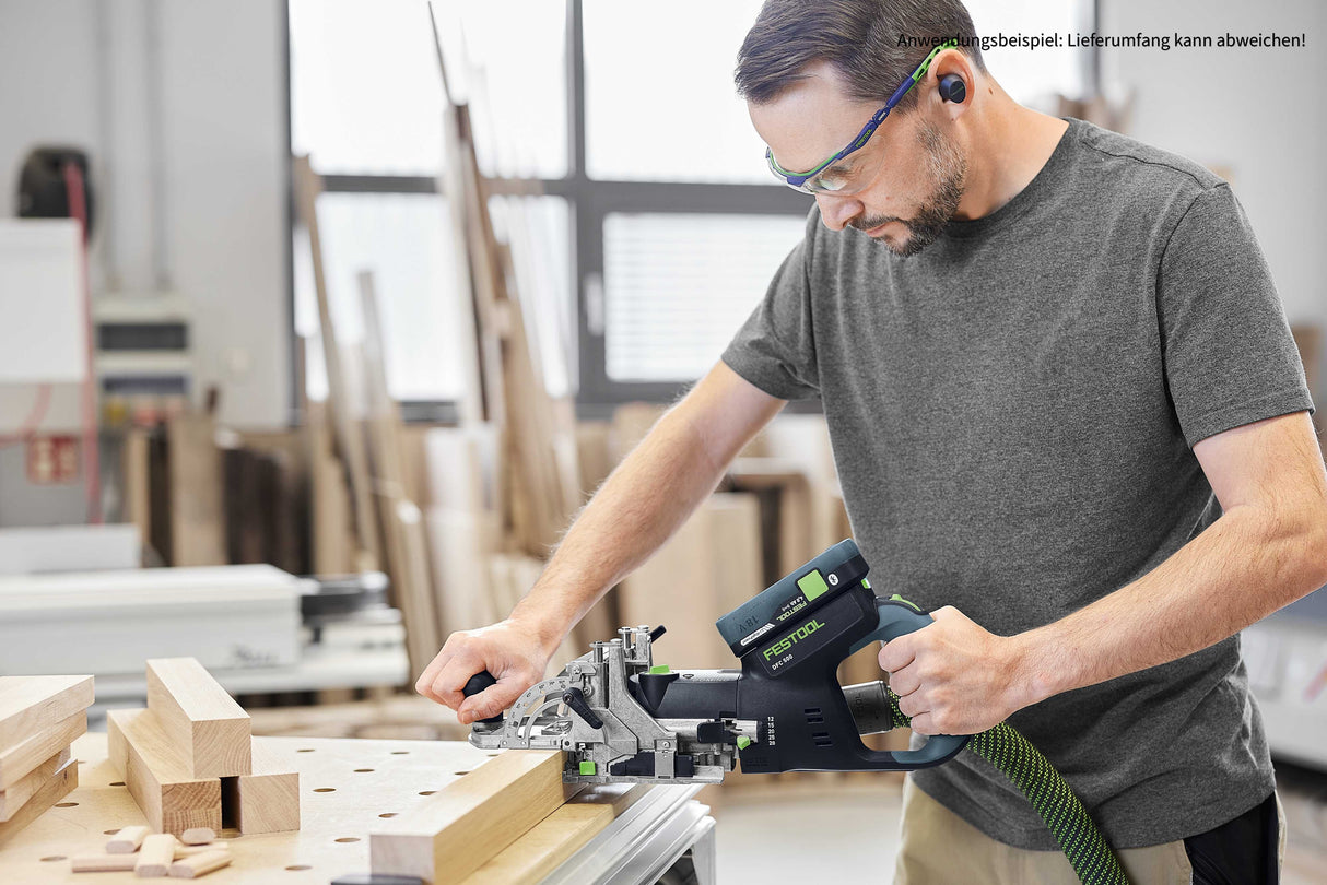 NEUHEIT: Festool Akku-Dübelfräse DOMINO DFC 500 E-Basic