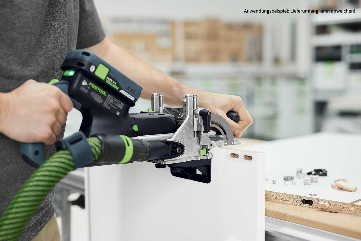 NEUHEIT: Festool Akku-Dübelfräse DOMINO DFC 500 E-Basic