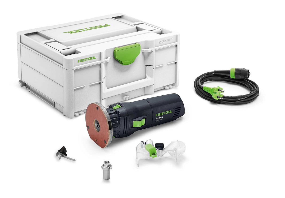 NEUHEIT: Festool Kantenfräse OFK 500 Q-Plus mit R3 Fräser - 578716