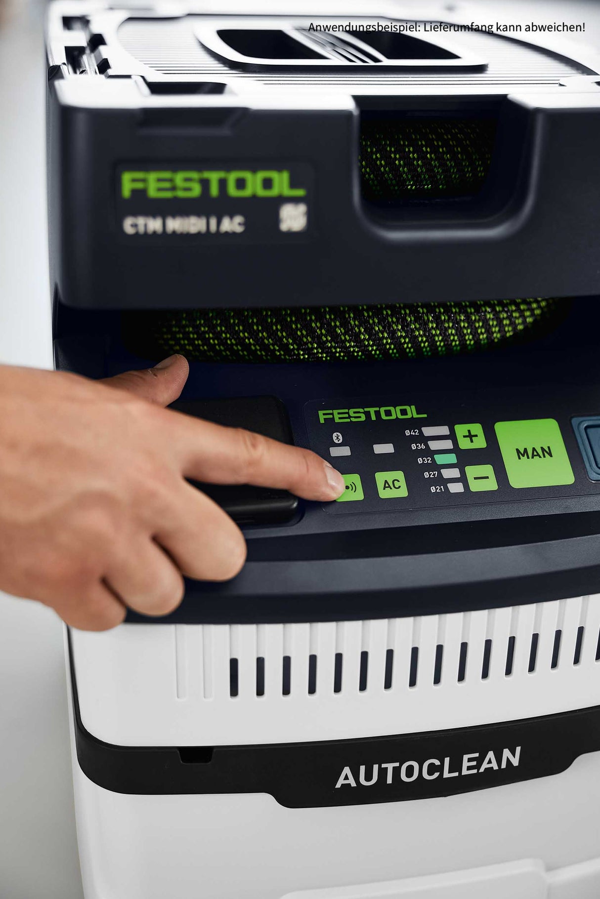 Festool mobile dust extractor CTM MIDI I AC with automatic cleaning - 578552 