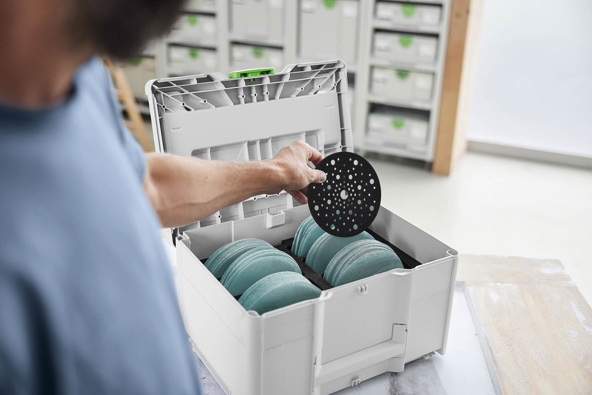 Festool Netzschleifmittel-Systainer GRANAT Net - Ø 150 mm - D150 GR NET SYS - 578718