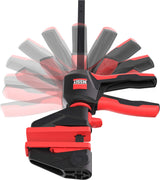 BESSEY®  2Stück kleine Einhandzwingen mit drehbarem Griff EZ360S-11SET