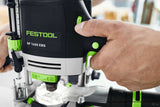 NEUHEIT: Festool kraftvolle 1400W Oberfräse OF 1400 EBQ-Plus mit Lichtmodul