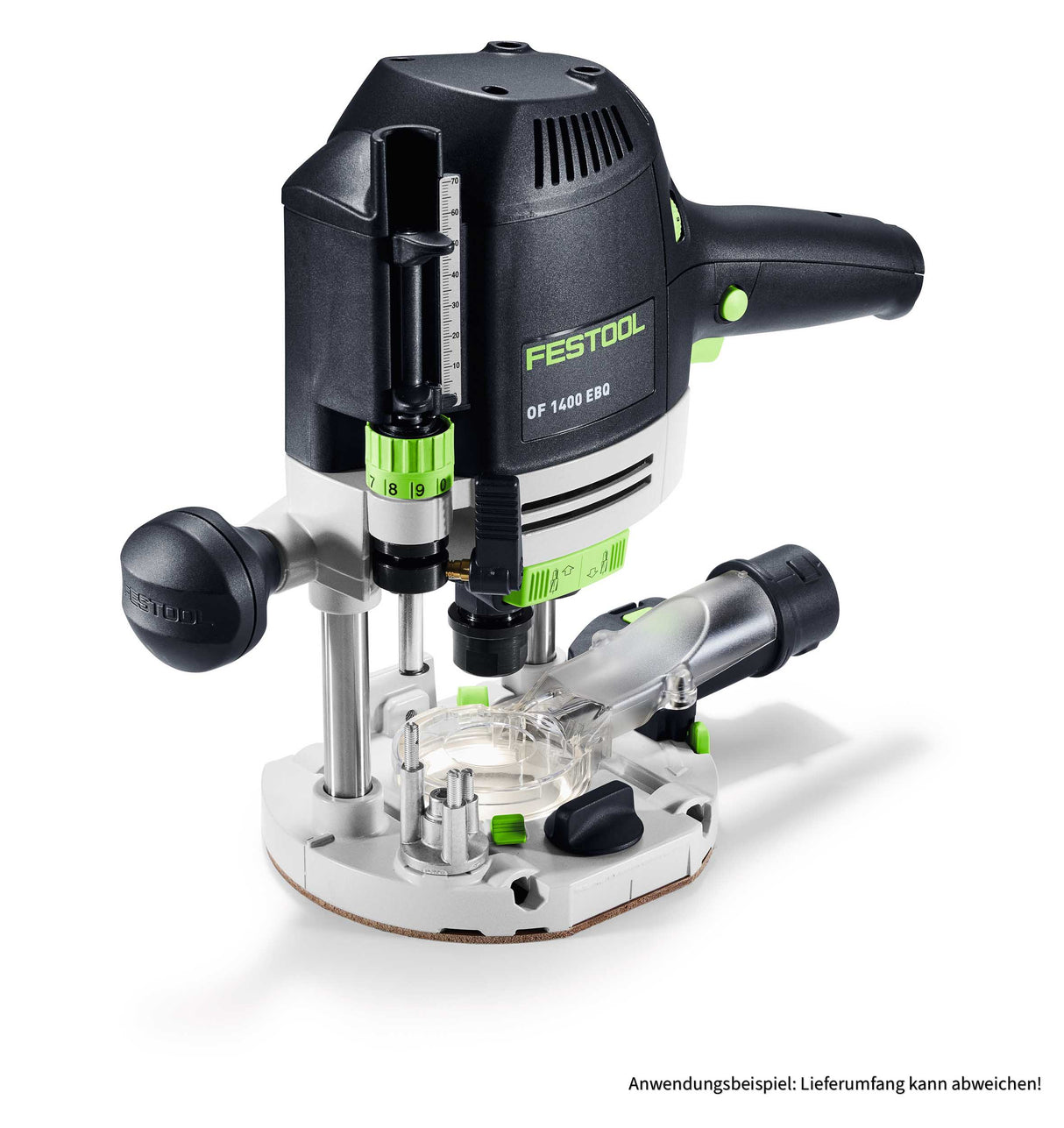 NEUHEIT: Festool kraftvolle 1400W Oberfräse OF 1400 EBQ-Plus mit Lichtmodul