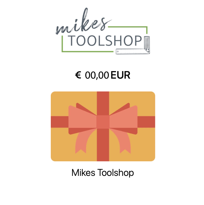 Mikes Toolshop Geschenkgutschein