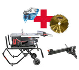 AKTIONS-SET: SAWSTOP mobile Baustellen-Tischkreissäge, 80mm Schnitthöhe + Winkelanschlag