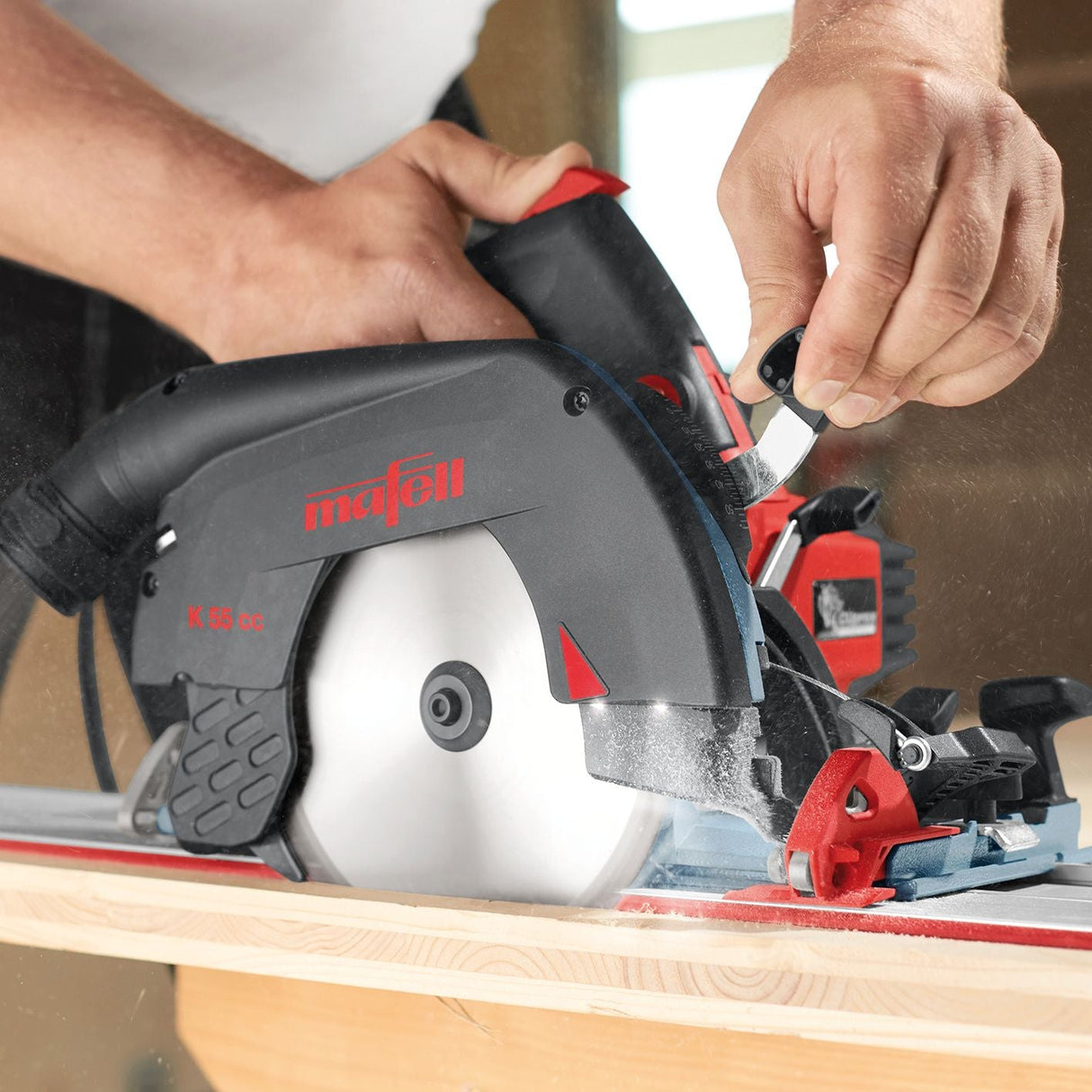 Mafell hand circular saw K 55 cc in T-MAX - 918002 