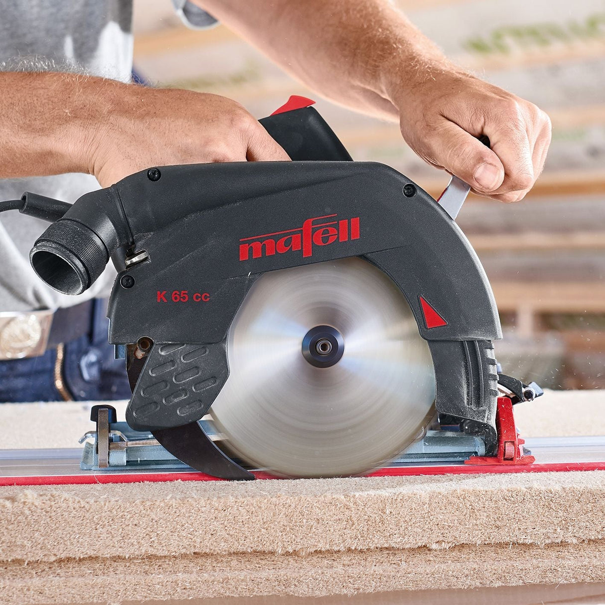 Mafell hand circular saw K 65 cc in T-MAX - 91B002 