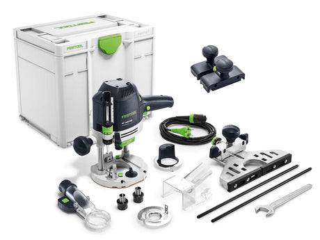NEUHEIT: Festool kraftvolle 1400W Oberfräse OF 1400 EBQ-Plus mit Lichtmodul