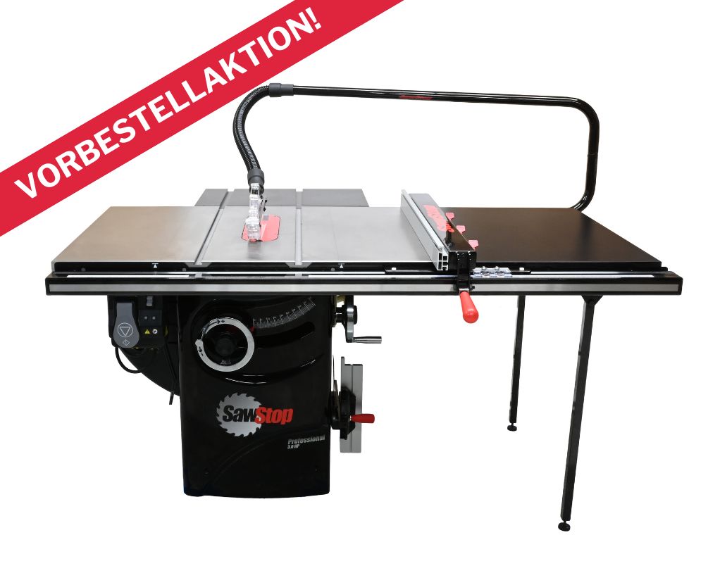 SET: SAWSTOP "DADO PLUS" stationäre Tischkreissäge PCS + Zubehör