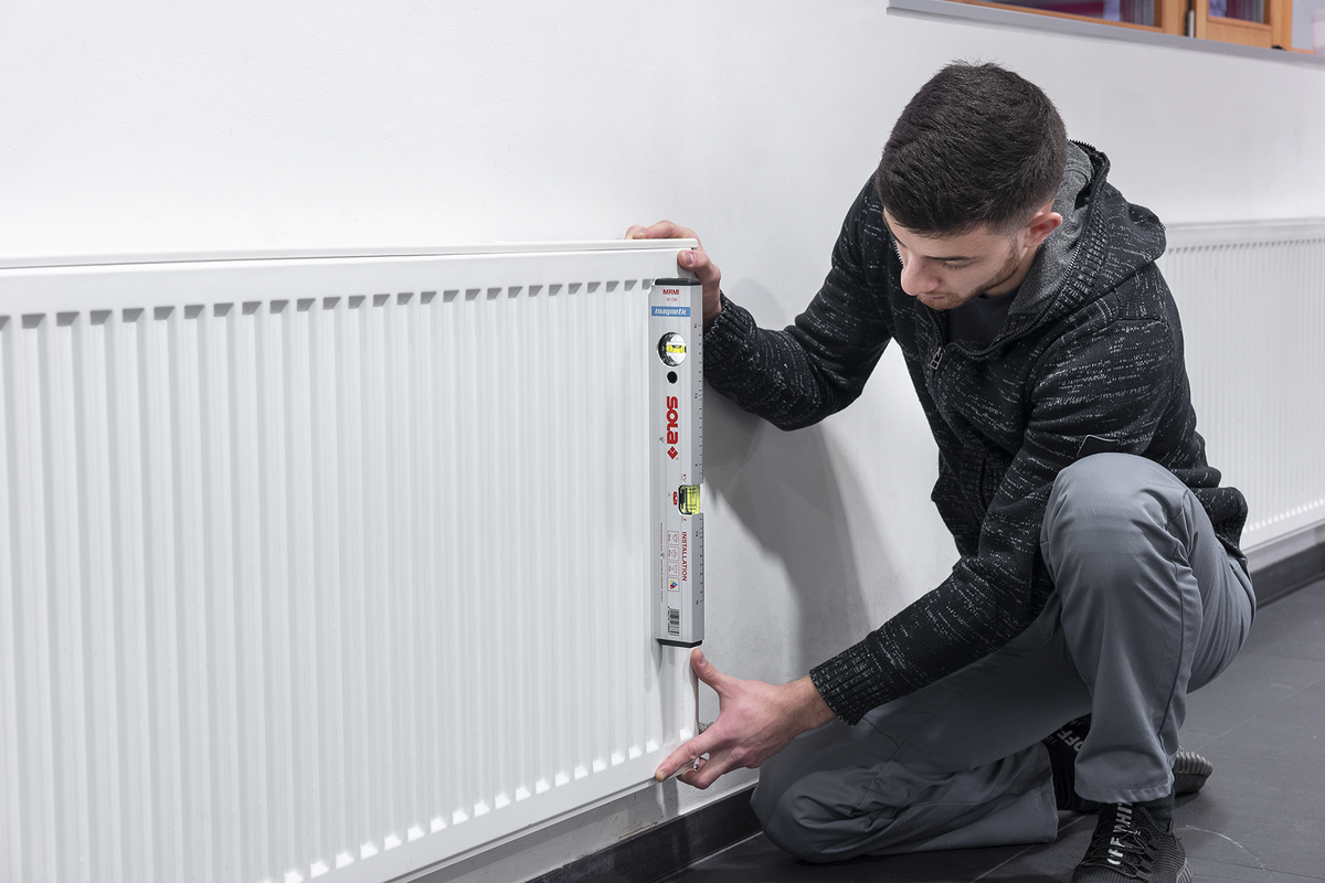 SOLA Installations-Wasserwaage MRMI 40, mit Magneteinbau - 01490501