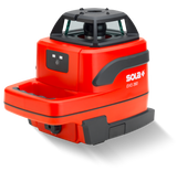 SOLA rotating laser EVO 360, incl. RRD1 + cleat, 2x battery cell 18650 - 71017801