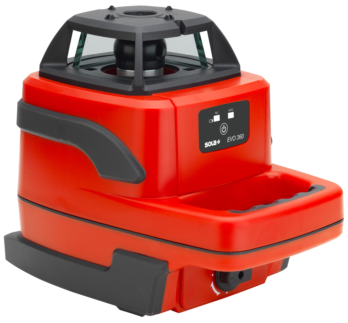 SOLA rotating laser EVO 360, incl. RRD1 + cleat, 2x battery cell 18650 - 71017801