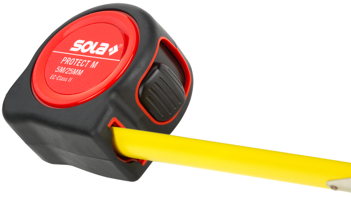 SOLA Magnetrollmeter (25 mm) Protect M PE 525 5 m, EG-Klasse 2 - 50570601