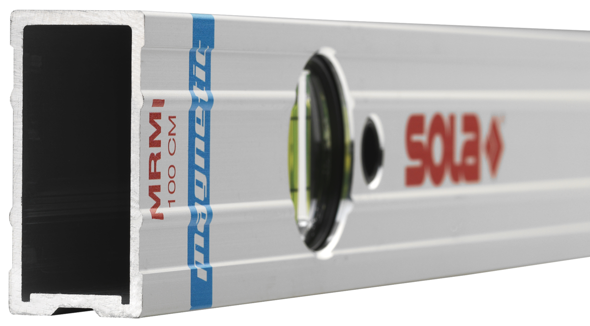 SOLA Installations-Wasserwaage MRMI 100, mit Magneteinbau - 01491301