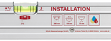 SOLA Installations-Wasserwaage MRMI 40, mit Magneteinbau - 01490501