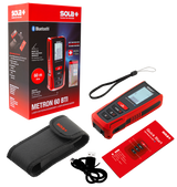 SOLA Laser Entfernungsmessgerät METRON 60 BTI - bis 60 Meter mit Malerfunktion, Bluetooth® - 71027201