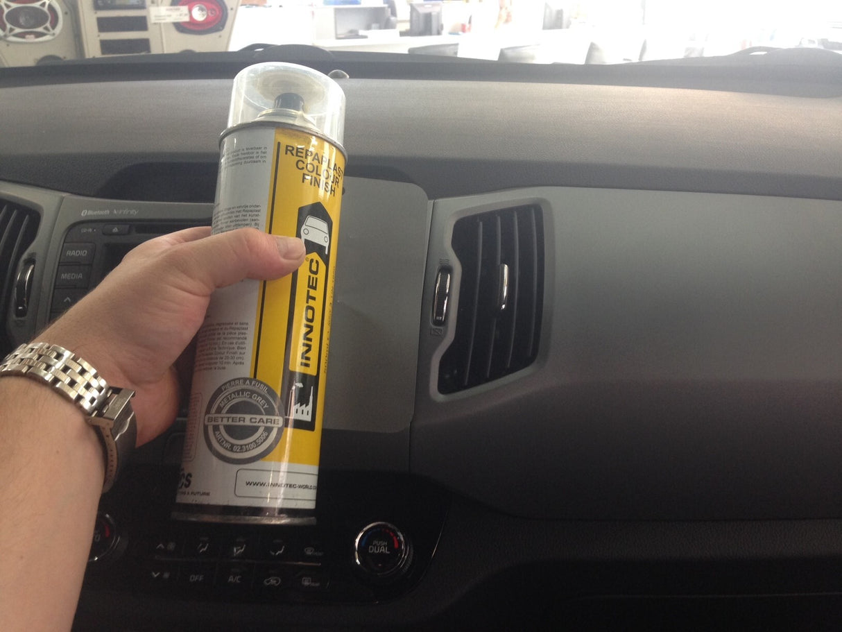 Innotec plastic and chassis paint "Repaplast Colour Finish Better Care"