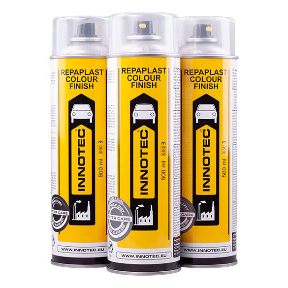Innotec plastic and chassis paint "Repaplast Colour Finish Better Care"