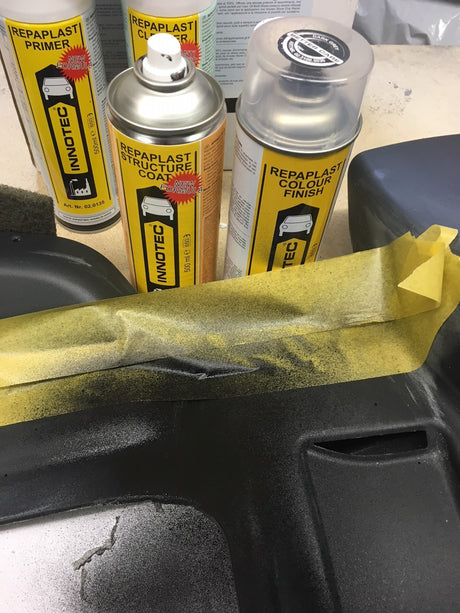 Innotec Kunststoff-Strukturspray "Repaplast Structure Coat"