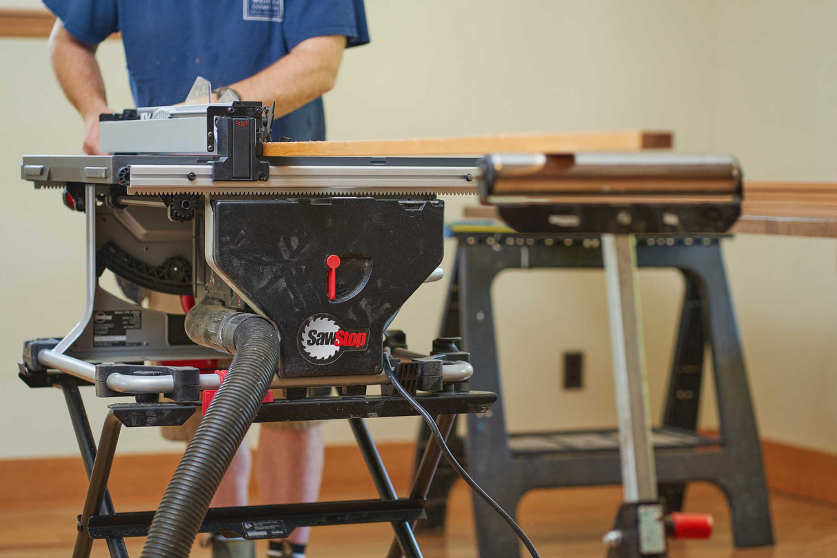 SAWSTOP compact table saw, 80mm cutting height