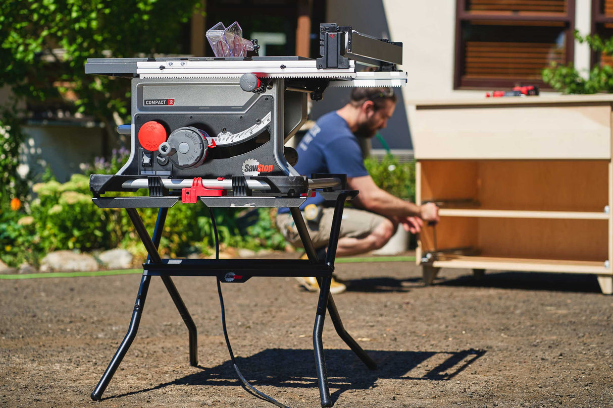 SAWSTOP compact table saw, 80mm cutting height