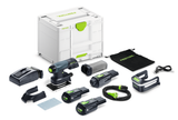 Festool Akku-Rutscher 80x133 mm RTSC 400 3,0 I-Set (mit 2 Akkus, 1 Ladegerät, 1 Netzadapter) - 578934